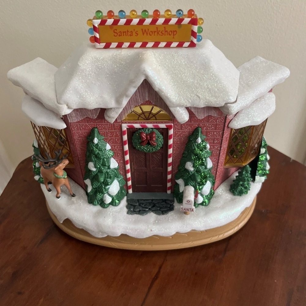 Mr. Christmas Santa's Workshop Holiday Decoration